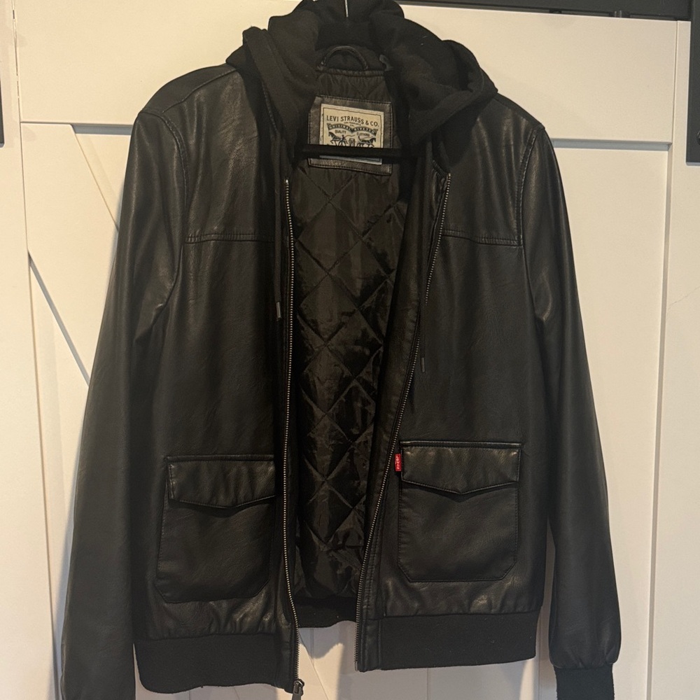 Levi's Black Bomber Jacket Women’s
